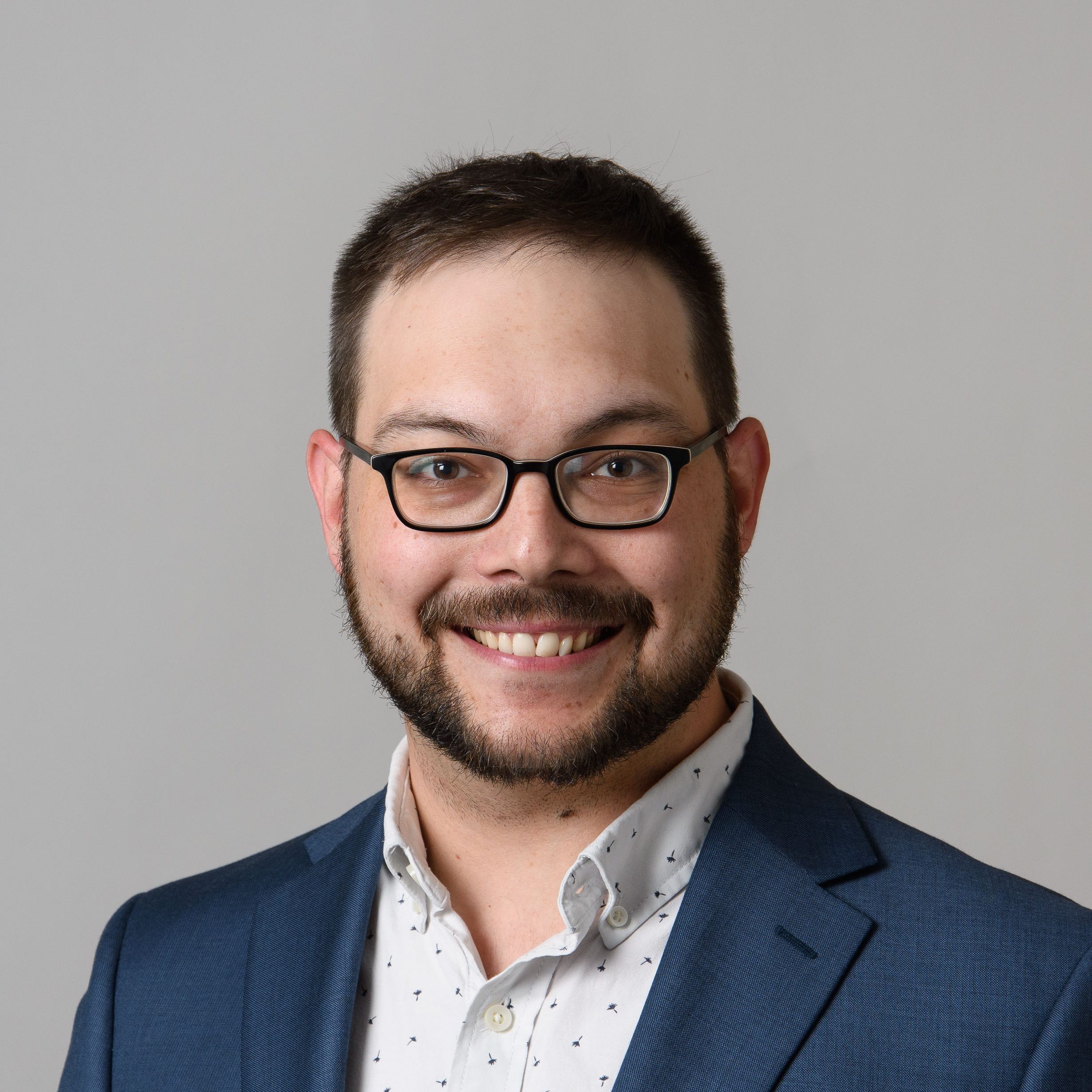 A headshot photo of Dr. Jacob Rohde.